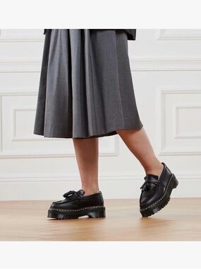 Dr. Martens Adrian Quad Chunky Tassel Platform Loafers